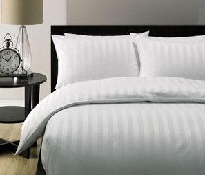 Cotton Plain White Hotel Bedding Linens