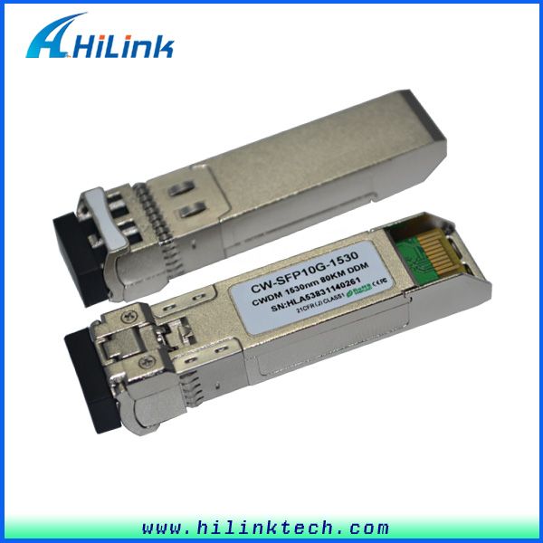 Low Power Dissipation 80km SFP 10G CWDM ZR