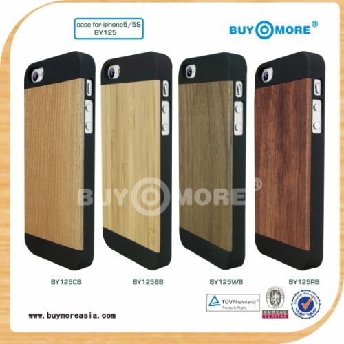 wholesale cheap diy handmade wooden case for iphone 5s accepted paypal