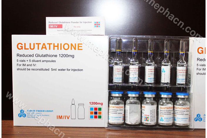 Skin whitening Reduced Glutathione for injection (300mg,600mg,900mg,1200mg,1500mg,2400mg,3000mg)