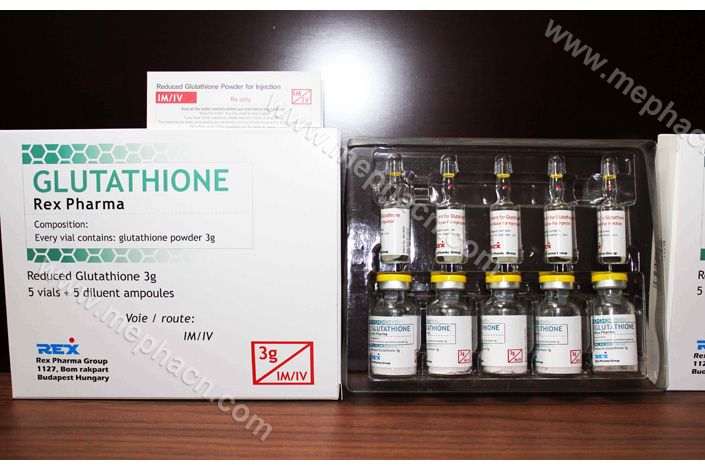 Skin whitening Reduced Glutathione for injection (300mg,600mg,900mg,1200mg,1500mg,2400mg,3000mg)