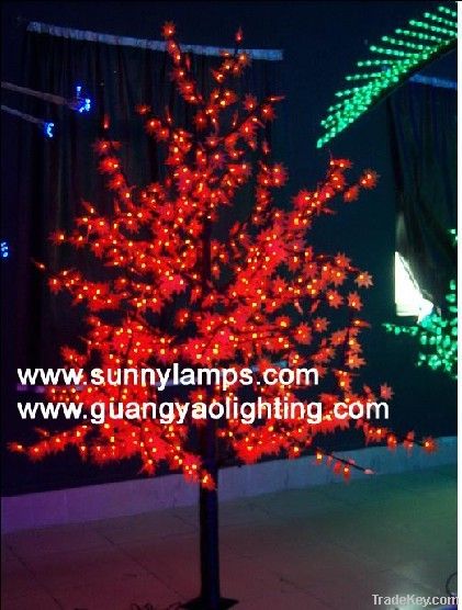 LED maple tree light of multi-color popular in Portugal