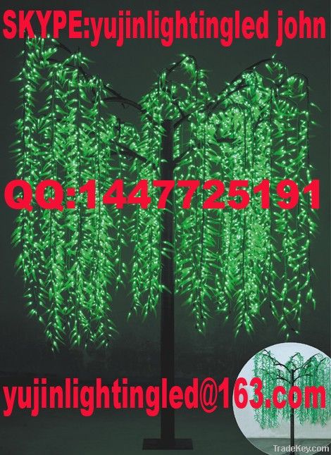 LED willow tree light of multi-color popular in Europe