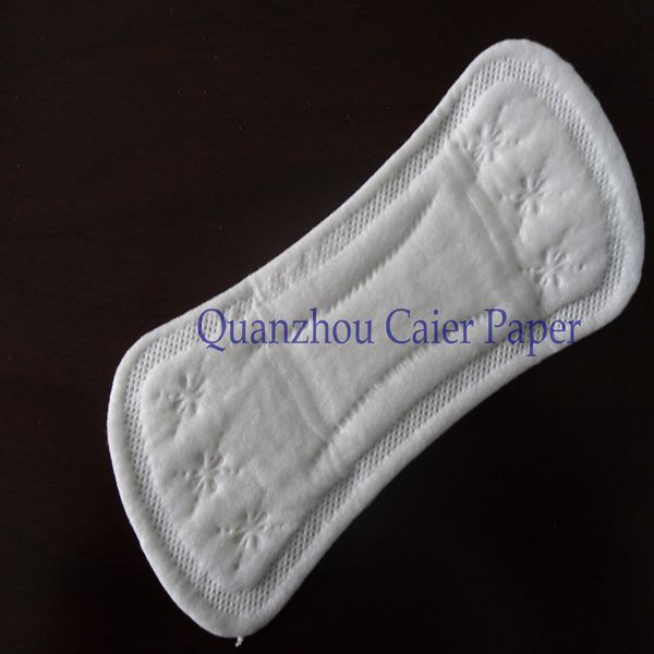 155mm panty liner for girls, cotton panty liners