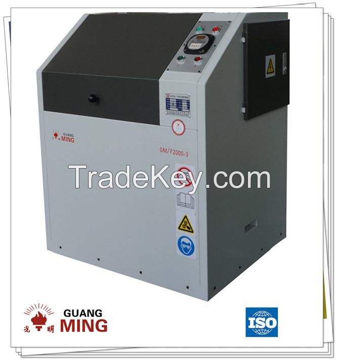 Small electric lab pulverizer for mineral and coal sample preparation