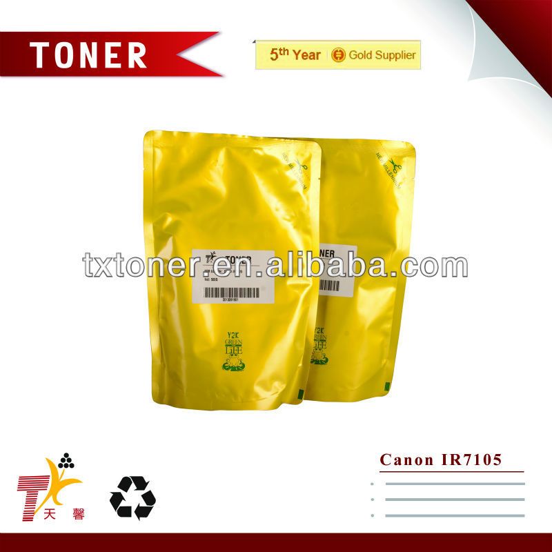 Compatible bulk refill black toner powder for Canon
