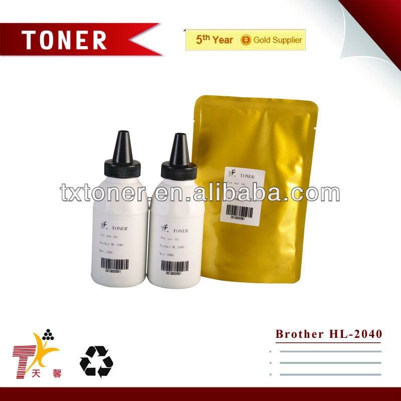 Compatible bulk refill black toner powder for Brother