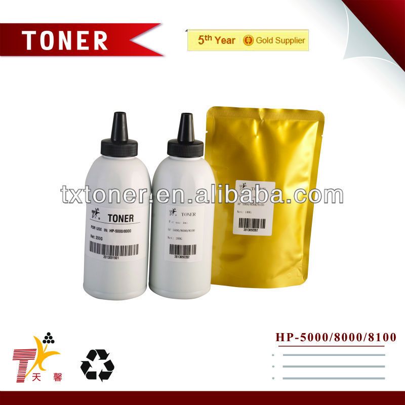 Compatible bulk refill black toner powder for HP