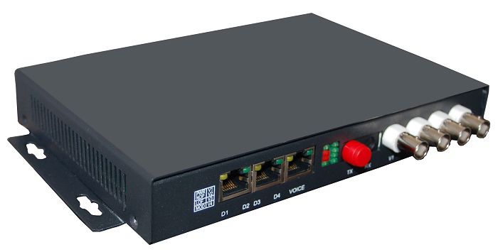 4-channel video fiber optical transmitter offer SNMP webmaster IDM-VDA4020