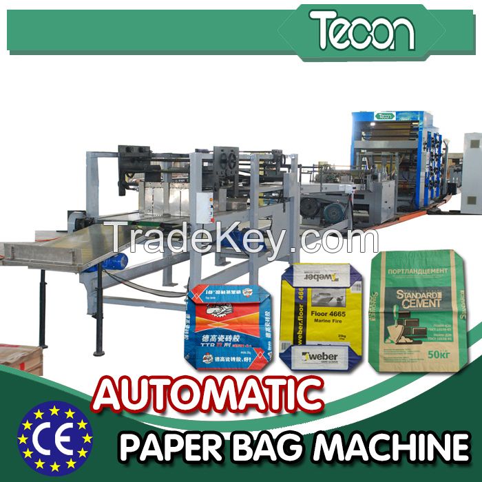 High-speed Bottom-pasted Valve Paper Bag Production Line