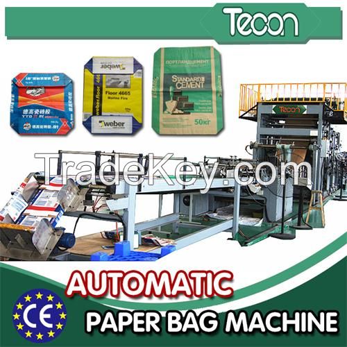 Automatic Chemical Paper Karft Paper Bag Making Machinery