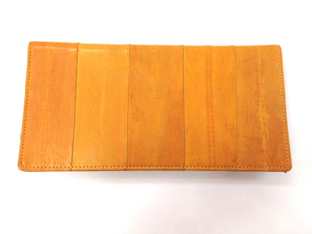 women's eel skin wallet