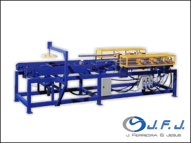 Wood pallet nailing line (semiautomatic)