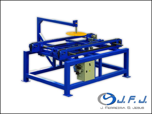 Wood pallet nailing line (semiautomatic)