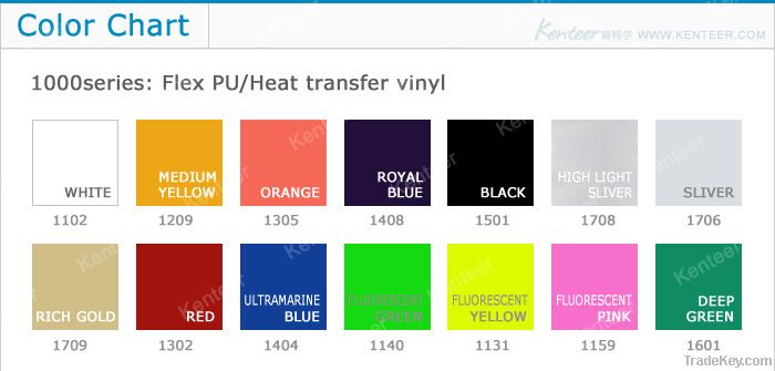 Factory Sale Flex Pu Heat Transfer Vinyl