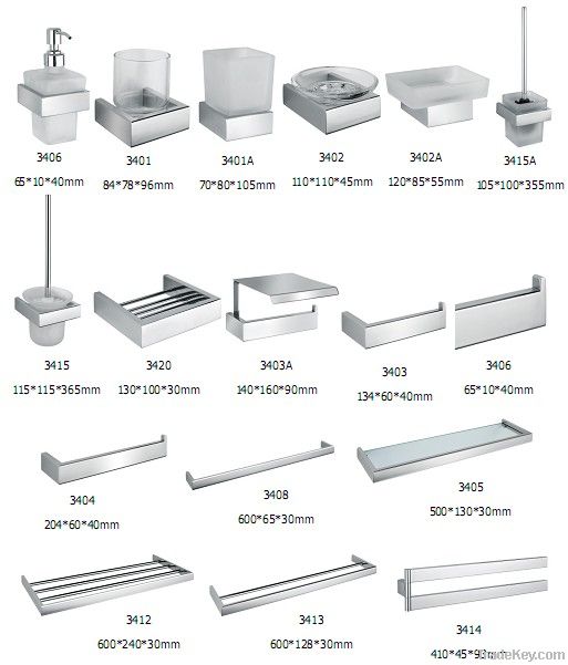 stainless steel bathroom accessories - series3400