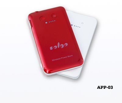 Qi Solgo Wireless charger Power Bank APP-03
