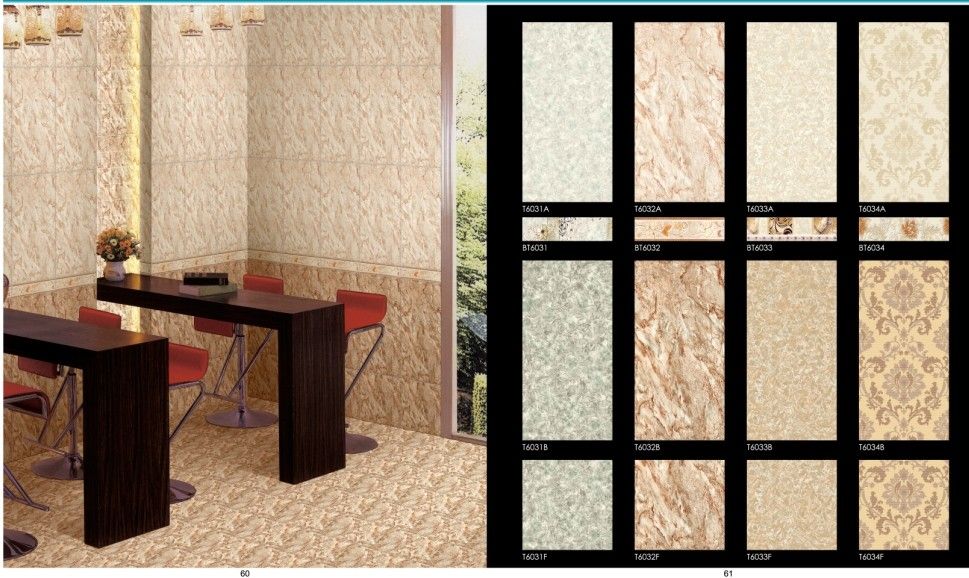 300x600mm Fashion decoration wall tiles for tea room, bathroom tiles