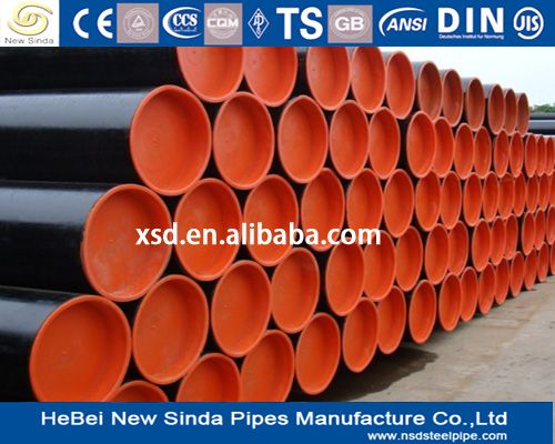 API5L GR.B carbon steel seamless pipe /black tube