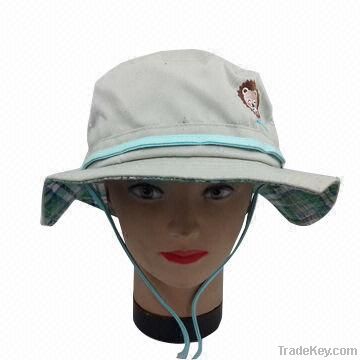 Women's Fashion bucket Hat, Made of Polyester