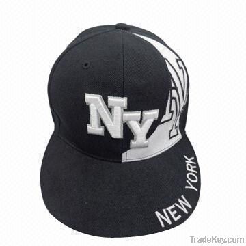 Winter Snapback Cap, Made of Polyester, Various Colors are Available