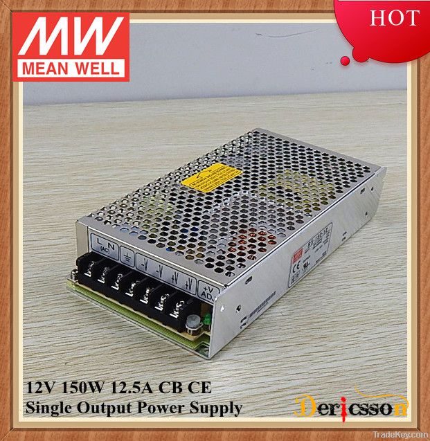150w 12v switch mode power supply 3a 115vAC RS-150-12