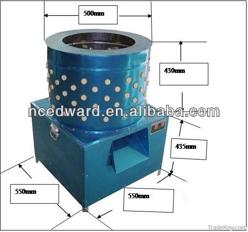 Stainless Steel chicken feather plucking machine  for Sale with CE Approved