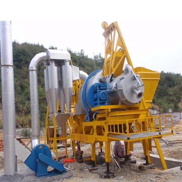 mobile asphalt mixing plant