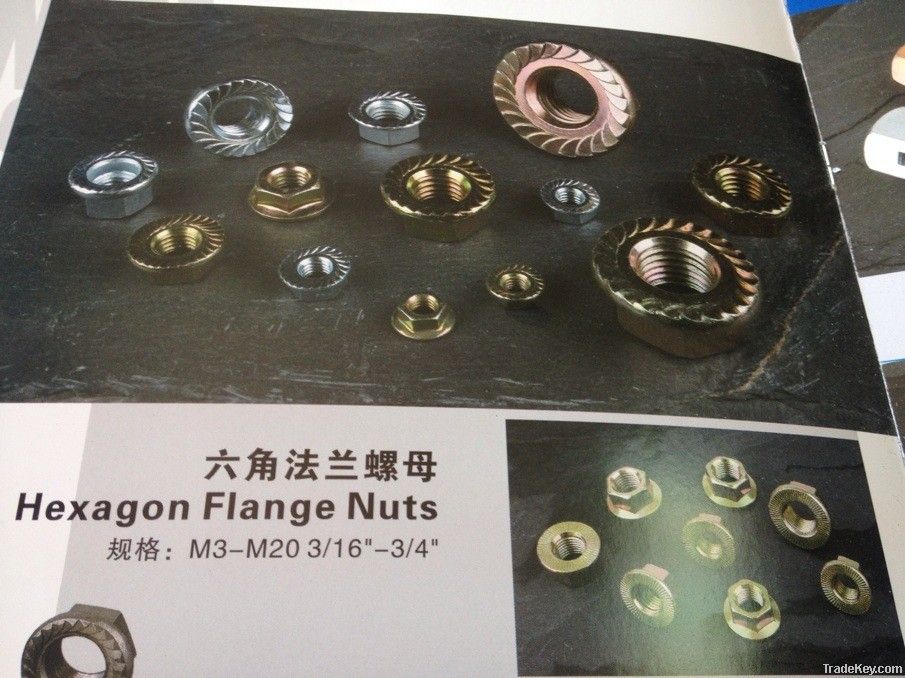 Hexagon Flange Nuts