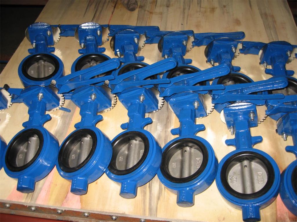 DIN JIS butterfly valve ductile iron butterfly valve