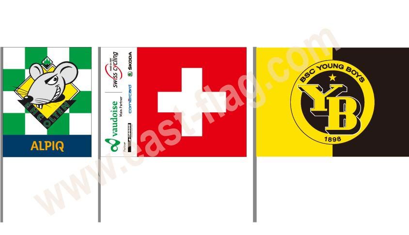 Sports flags and fan flags