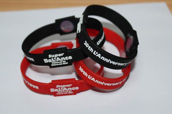 OEM custom negative ion bracelets for promotion