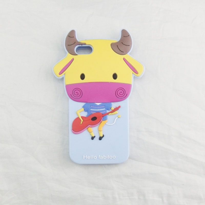 Custom 3D silicone phone case for SAMSUNG GALAXY and IPhone 