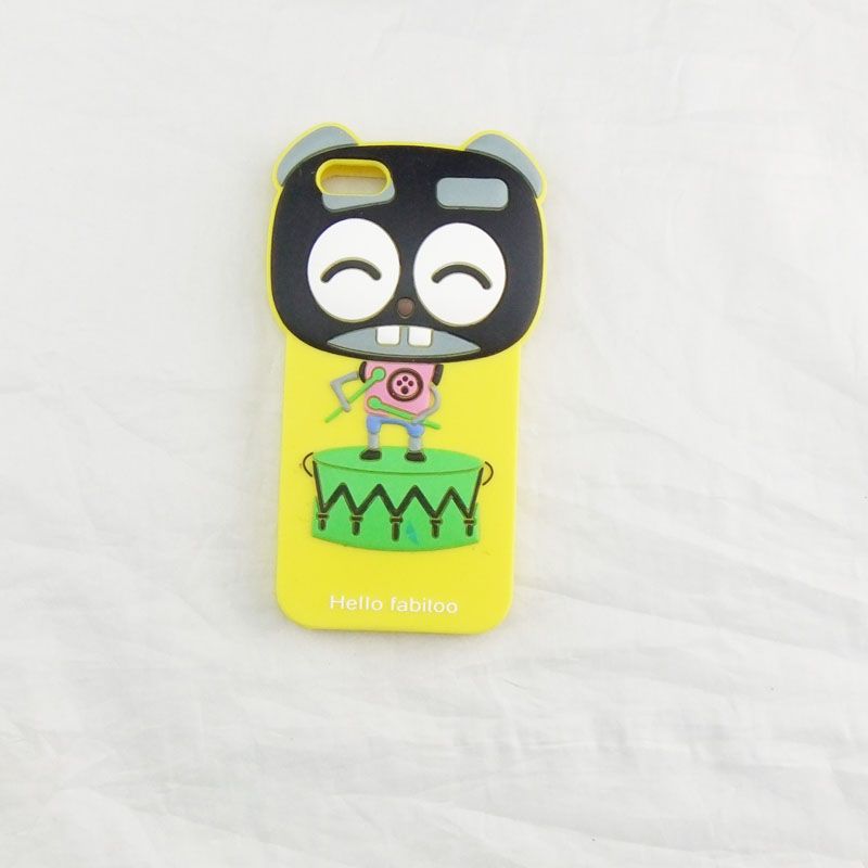 Custom 3D silicone phone case for SAMSUNG GALAXY and IPhone 