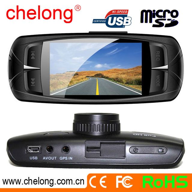 2.7 &quot; full hd 1080p car dvr with GPS function