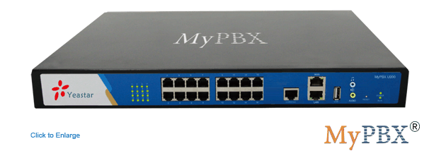 MyPBX U200 - IP-PBX for Your Business