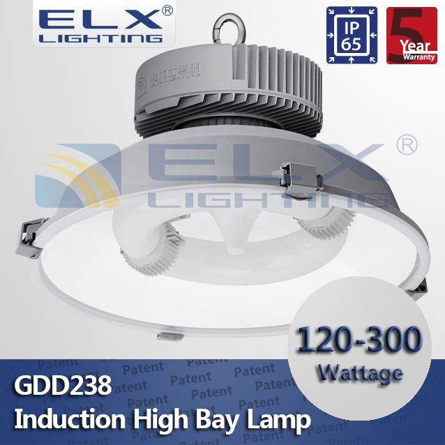 ELX Lighting PBT Lamp shade nano coating reflector tempered glass cover 120-300W high bay lamp