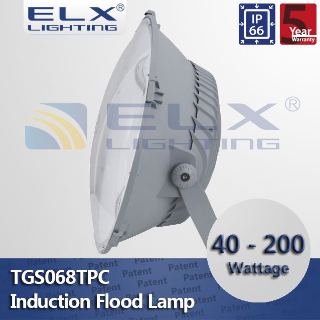 ELX Lighting IP66 nano-coated reflector high transmittance polycarbonate (PC) 40-200W flood light