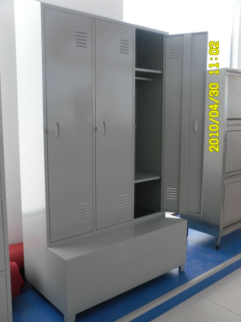 Combined stainless steel wardrobe