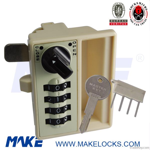 4 digital codes combination lock