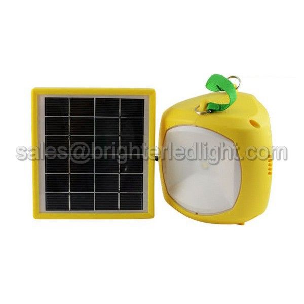 Portable Split Type Solar 1W LED Camping Light Lamp Lantern