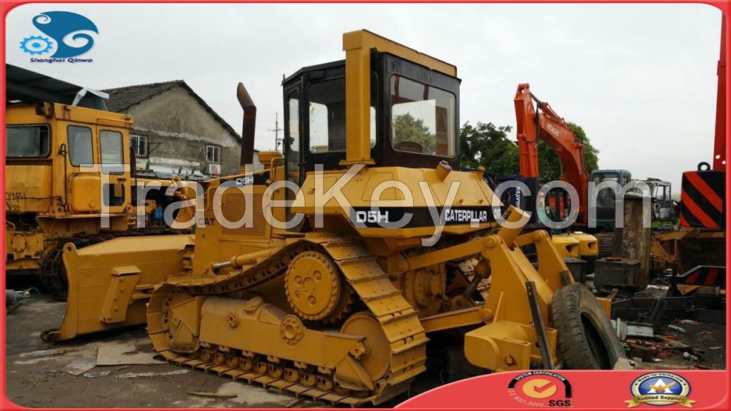 Kenya-Requested CAT (D5H) Used Crawler Dozer with Molding Function