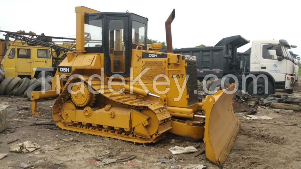 USED Caterpillar  bulldozer very good road machinery    (D5H)