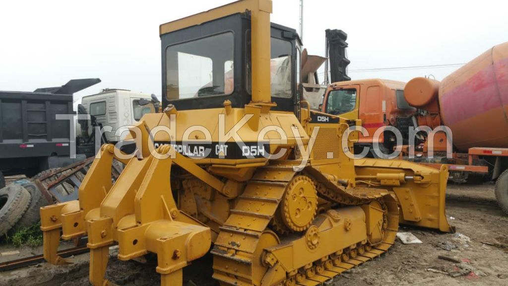 USED Caterpillar  bulldozer with ripper    (D5H)