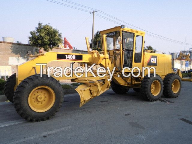  Used Caterpillar 140h road  grader at low price 