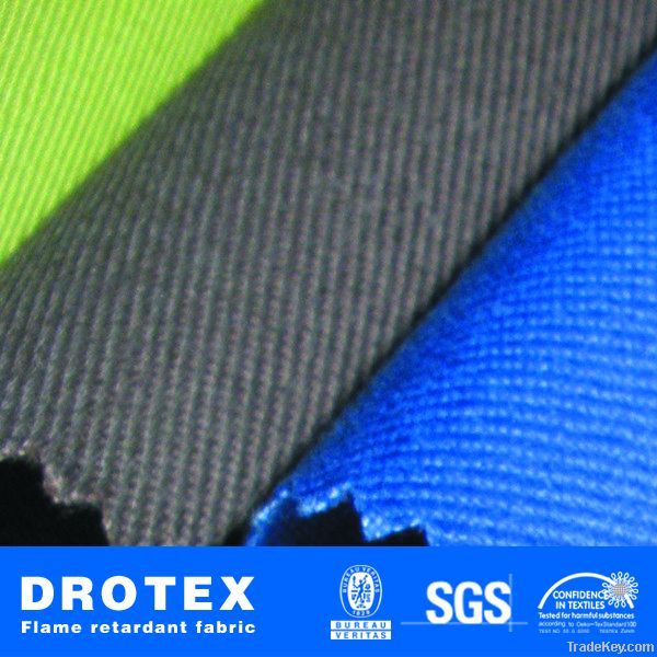 100 cotton fireproof twill fabric for safety coverall