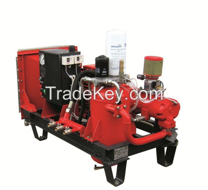 Stationary Electric driven compressor for hard usage