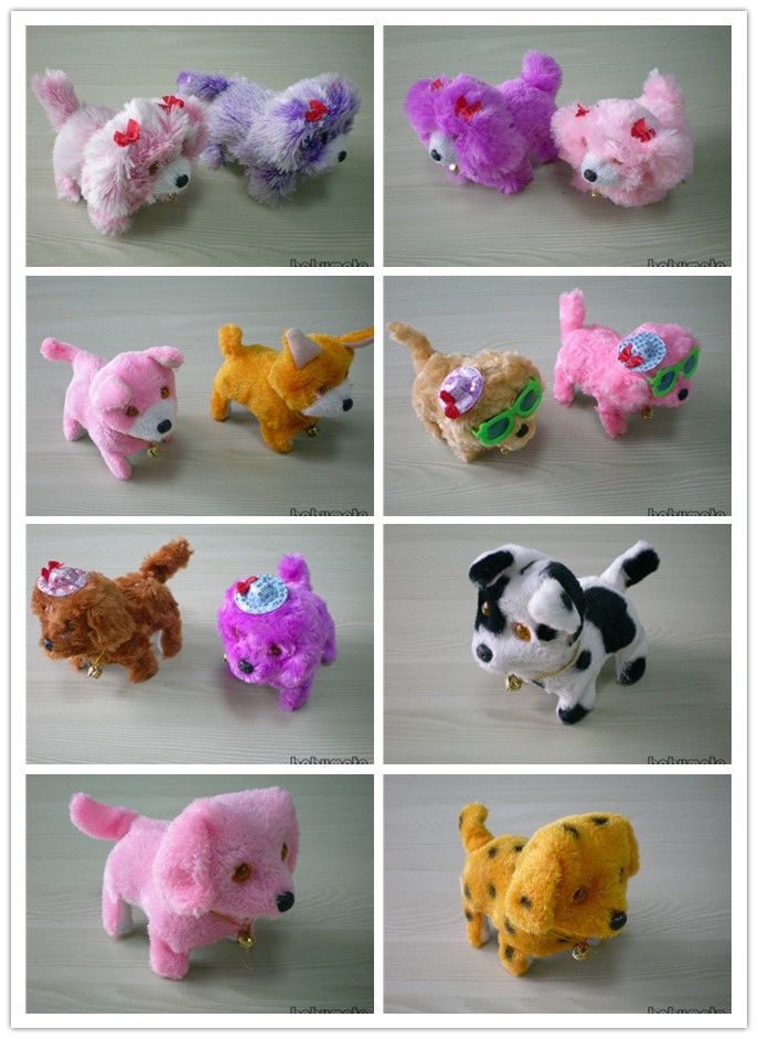battery operated walking dogs
