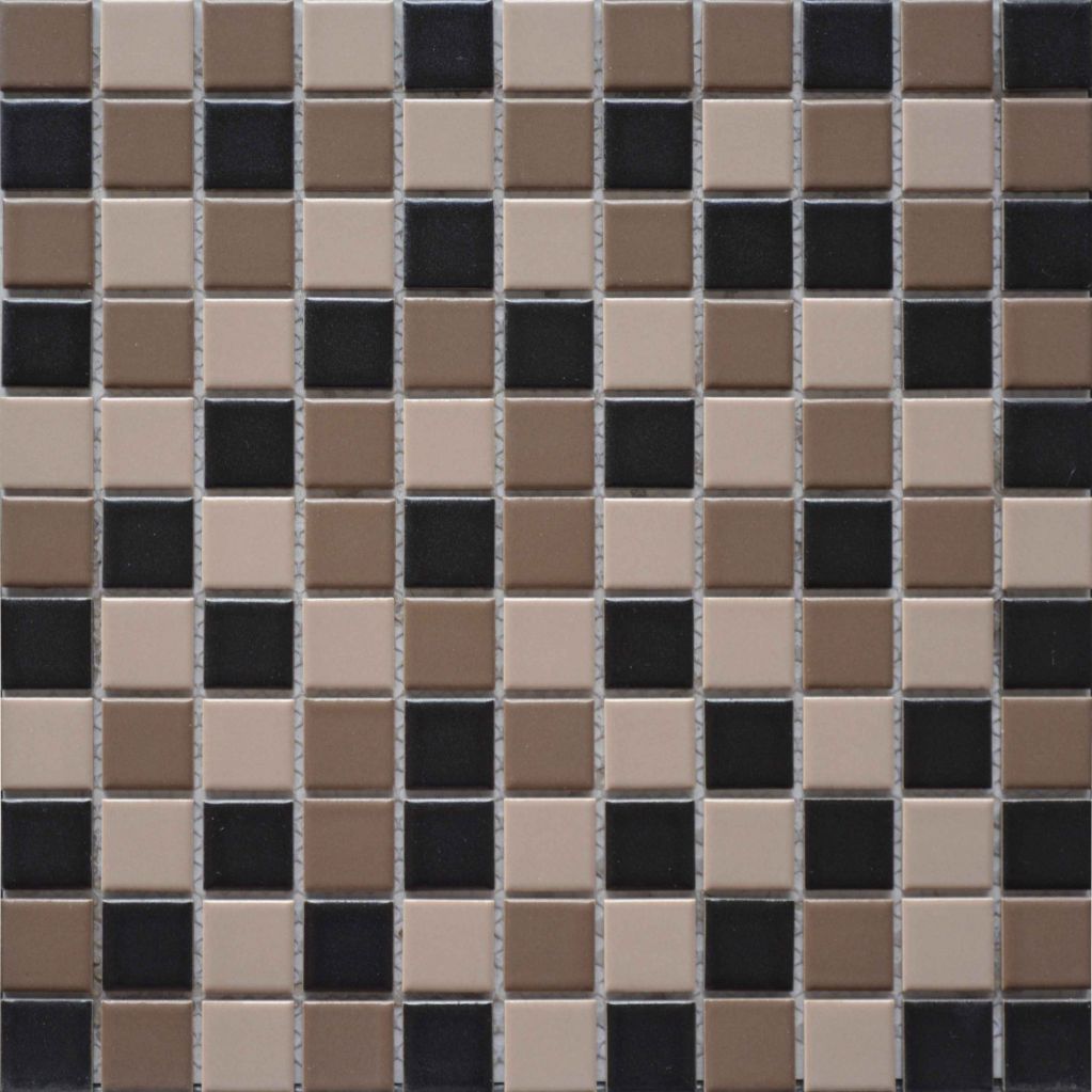Hot sale 25*25mm European-style ceramic tile mosaic, porcelain mosaic