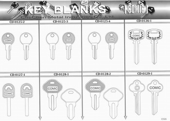 key and key blank
